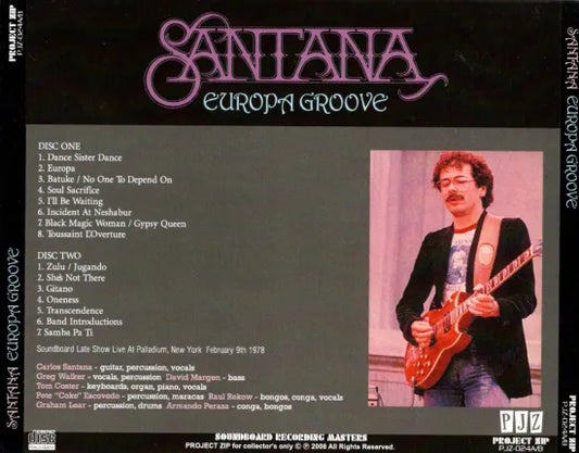 Santana / Europa Groove (2CDR)