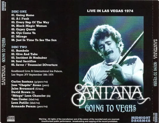 Santana / Going To Vegas (2CDR)