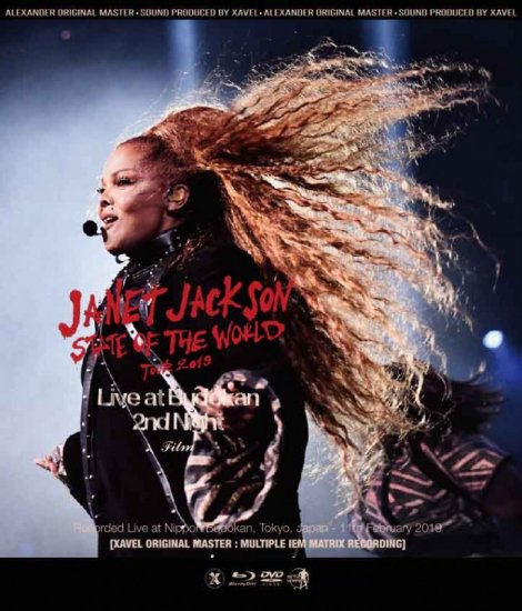 JANET JACKSON / LIVE AT BUDOKAN 2019 2ND NIGHT FILM (1BDR+1DVDR)