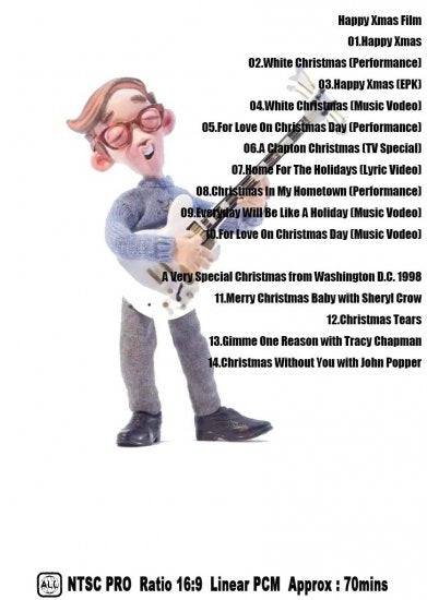 ERIC CLAPTON / Happy Xmas Film (1BDR)