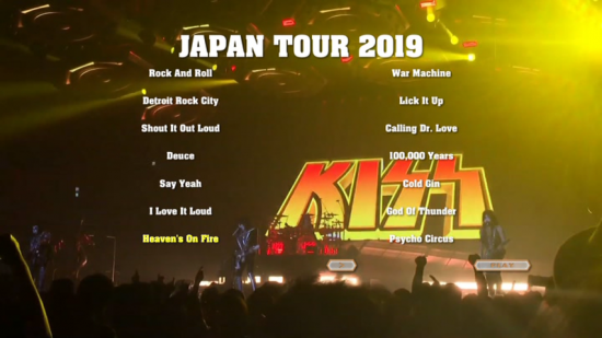 KISS / Japan Tour 2019 (1DVDR)