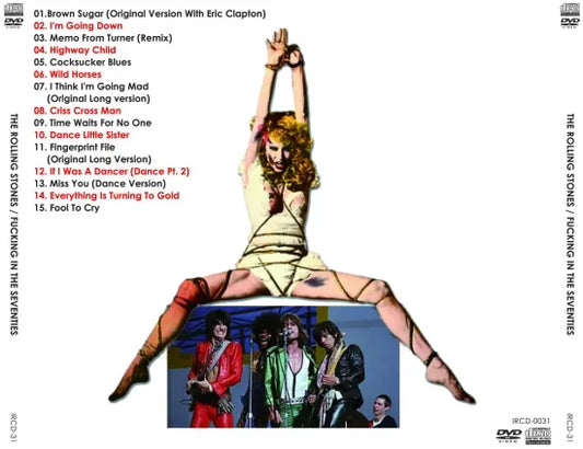 THE ROLLING STONES / FUCKING IN THE SEVENTIES (1CDR+1DVDR)