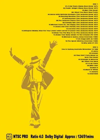 MICHAEL JACKSON / King Of Pop 7 TV Appearances 2 (2DVDR)