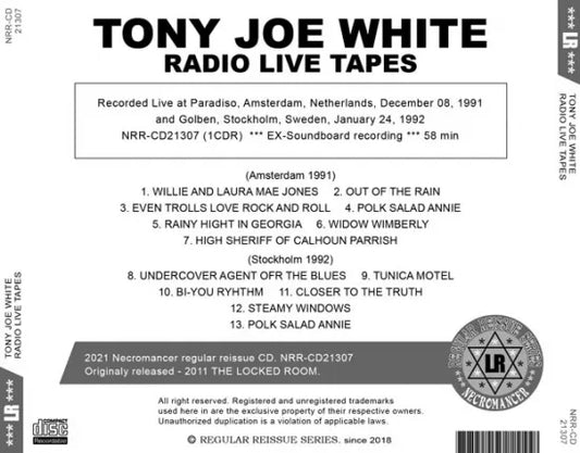 TONY JOE WHITE / RADIO LIVE TAPES (1CDR)