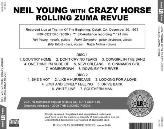 NEIL YOUNG WITH CRAZY HORSE / ROLLING ZUMA REVUE (2CDR)