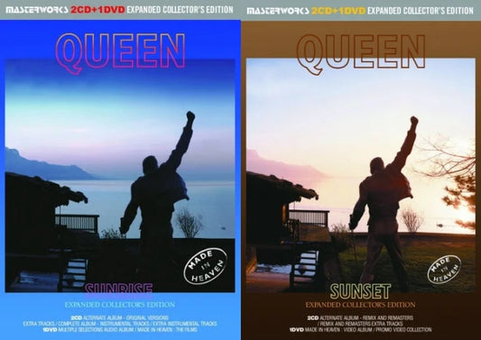 Queen Made In Heaven Sunrise + Sunset Set Expanded Collector's Edition 4CD+2DVD