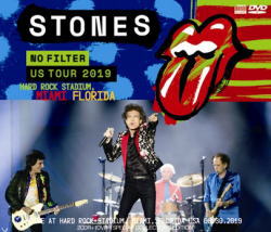 THE ROLLING STONES / NO FILTER US TOUR 2019 HARD ROCK STADIUM, MIAMI, FLORIDA (2CDR+1DVDR)