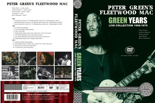 PETER GREEN'S FLEETWOOD MAC / GREEN YEARS LIVE COLLECTION 1968-1970 (1DVDR)