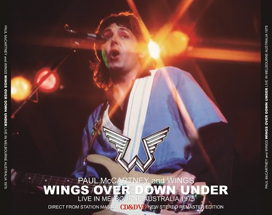 PAUL McCARTNEY & WINGS / WINGS OVER DOWN UNDER LIVE IN MELBOURNE AUSTRALIA 1975 (2CD+1DVD)