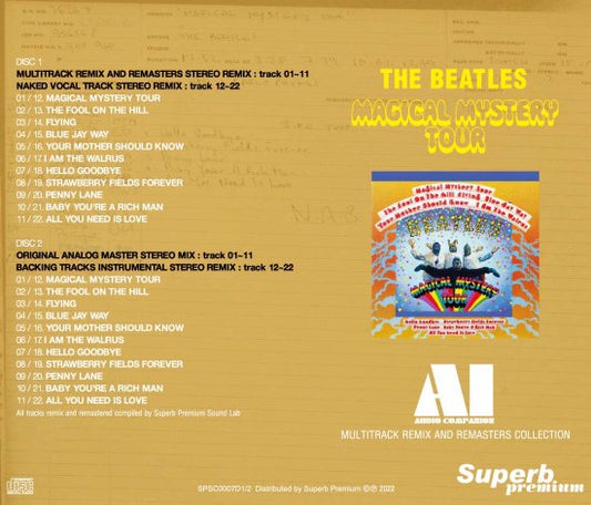 THE BEATLES / MAGICAL MYSTERY TOUR AI AUDIO COMPANION (2CD)