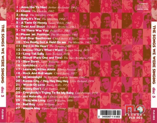 THE BEATLES / THE SONGS WE WERE SINGING DISC 3 (1CDR)