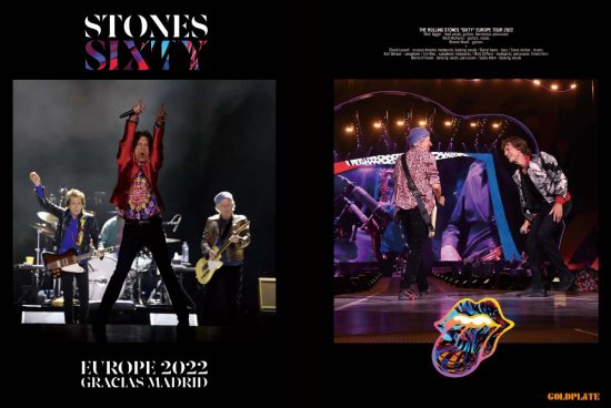 THE ROLLING STONES / GRACIAS MADRID ”SIXTY EUROPE TOUR 2022”  THE FIRST SHOW (2CD+2DVD/2BDR)