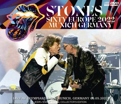 THE ROLLING STONES / MUNICH GERMANY SIXTY EUROPE 2022 (2CDR+1DVDR)
