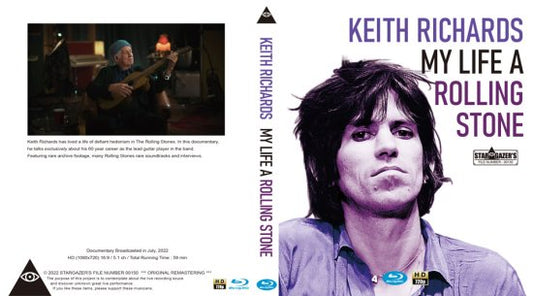 KEITH RICHARDS / MY LIFE A ROLLING STONE (1BDR)