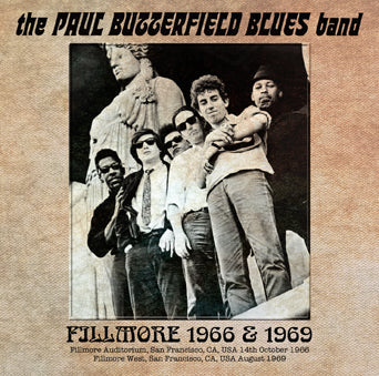 PAUL BUTTERFIELD BLUES BAND / FILLMORE 1966 & 1969 SOUNDBOARD (1CDR)