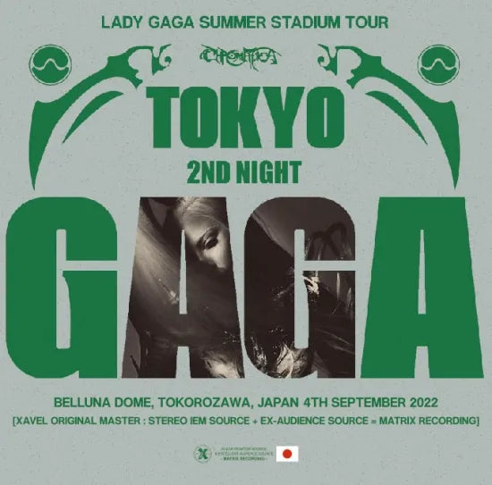 LADY GAGA / Summer Stadium Tour Tokyo 2nd Night (2CDR)