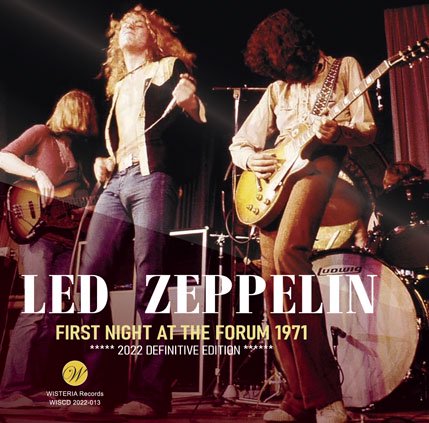 LED ZEPPELIN / FIRST NIGHT AT THE FORUM 1971 / 2022 DEFINITIVE EDITION (2CD)