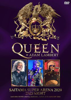 QUEEN + ADAM LAMBERT / SAITAMA SUPER ARENA 2020 2ND NIGHT (1DVDR)