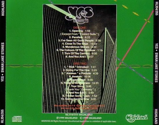 SÍ / HISTORIAS DEL LAGO DE LOS CISNES (2 CD)