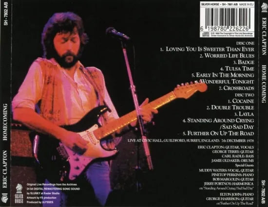ERIC CLAPTON / HOME COMING (2CD)