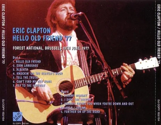 ERIC CLAPTON / HELLO OLD FRIEND '77 (2CD)