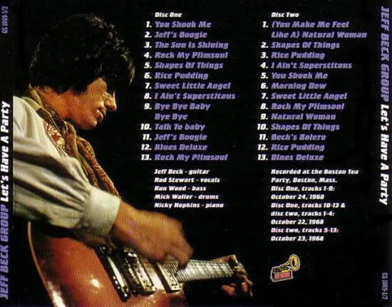 JEFF BECK GROUP / LET'S HAVE A PARTY (2CD)