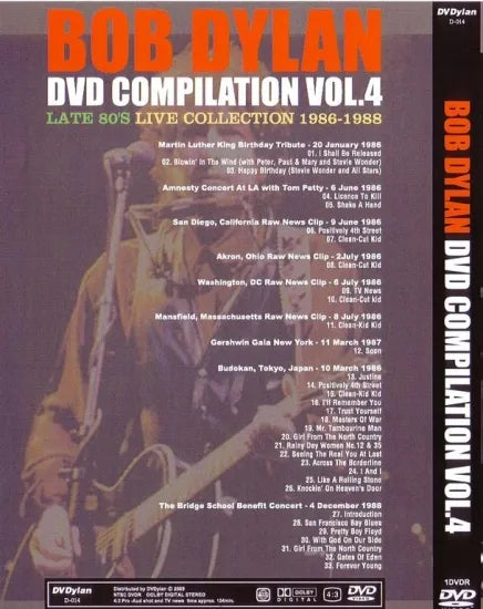 BOB DYLAN / DVD COMPILATION VOL.4 (1DVDR)