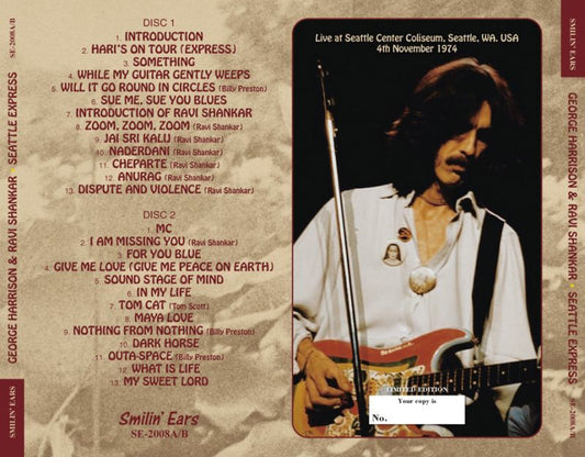GEORGE HARRISON / SEATTLE EXPRESS (2CD)