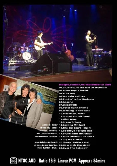 Jeff Beck With The Imelda May Band / Plays Roots (1DVDR)