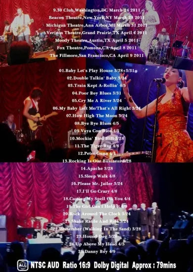 Jeff Beck with Imelda May Band / Rock'n'Roll Party at The Tour 3 (1DVDR)