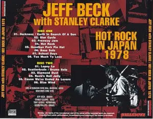 JEFF BECK CON STANLEY CLARKE / HOT ROCK EN JAPÓN 1978 (2 CD)