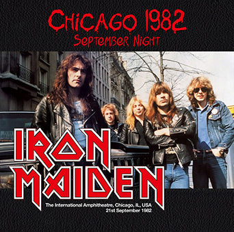 IRON MAIDEN / CHICAGO 1982 NOCHE DE SEPTIEMBRE (1CDR)