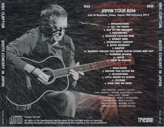 ERIC CLAPTON / 200TH CONCERT IN JAPAN (2CD)