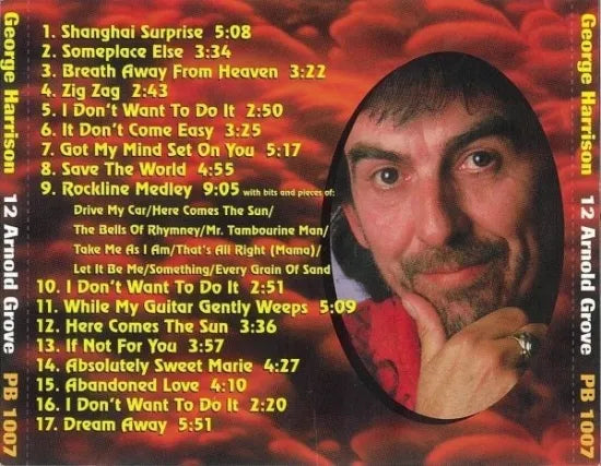 GEORGE HARRISON / 12 ARNOLD GROVE (1CDR)