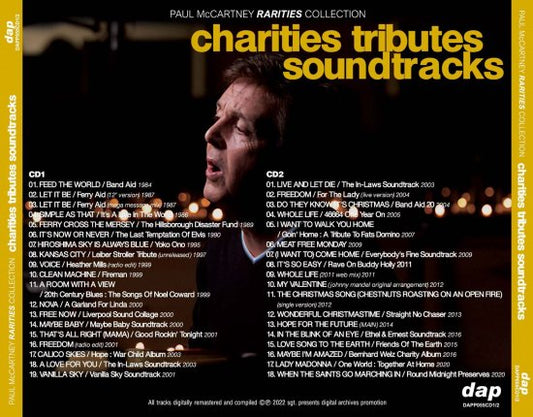 PAUL McCARTNEY / CHARITIES TRIBUTES SOUNDTRACKS (2CD)