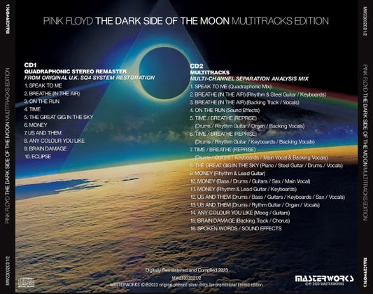 PINK FLOYD / THE DARK SIDE OF THE MOON MULTITRACKS EDITION (2CD)
