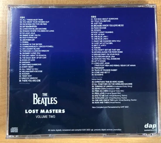 THE BEATLES / LOST MASTERS VOLUME TWO (2CD)