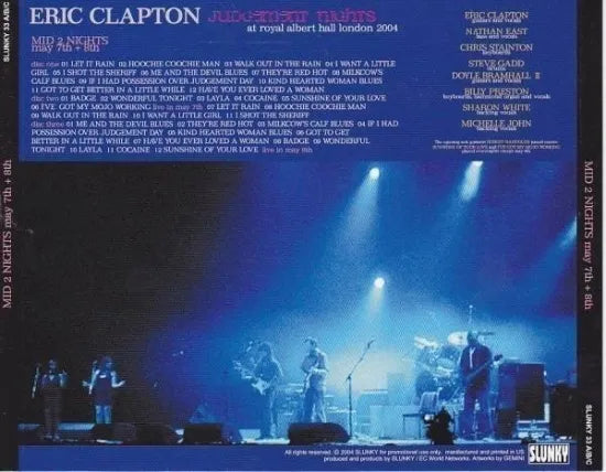 ERIC CLAPTON / MID 2 NIGHTS (3CD)