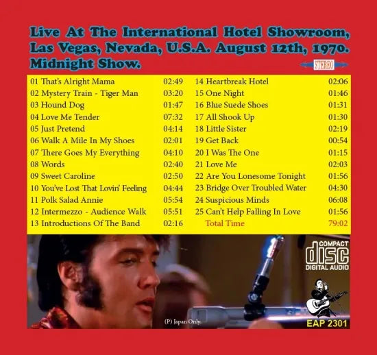 ELVIS PRESLEY / IL RE DEL ROCK & ROLL ROCKIN' AT MIDNIGHT (1CD)