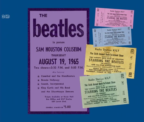 THE BEATLES / LIVE ANTHOLOGY HOUSTON 1965 (2CD)