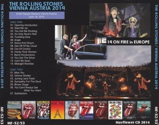 The Rolling Stones / Vienna Austria 2014 (2CD)