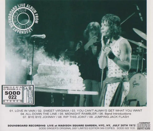 The Rolling Stones / WELCOME TO  NEW YORK (1CD)