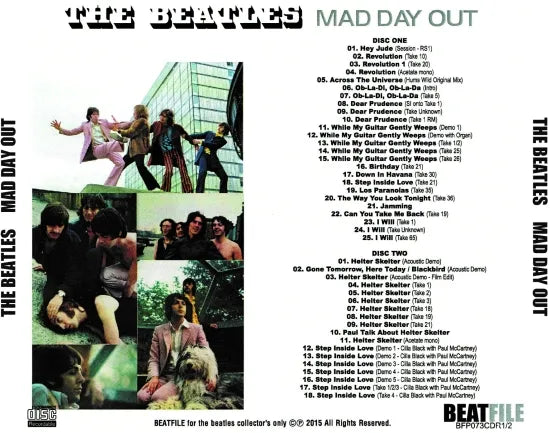 THE BEATLES / MAD DAY OUT (2CDR)