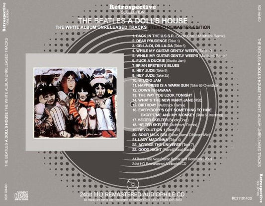 THE BEATLES / A DOLL'S HOUSE THE WHITE ALBUM UNRELEASED TRACKS (1CD)