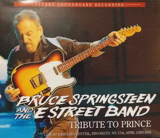 BRUCE SPRINGSTEEN & THE E STREET BAND / TRIBUTE TO PRINCE STEREO SOUNDBOARD (3CDR)
