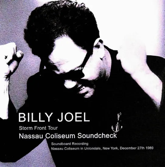 Billy Joel / Prueba de sonido del Nassau Coliseum Storm Front Tour (1CDR)