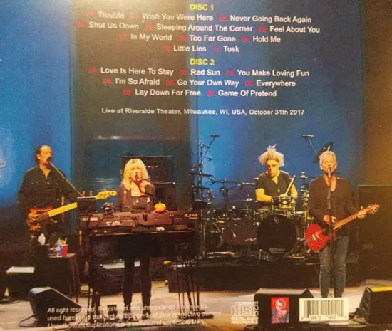 Buckingham McVie / LIVE IN CONCERT MILWAUKEE 2017 (2CDR)