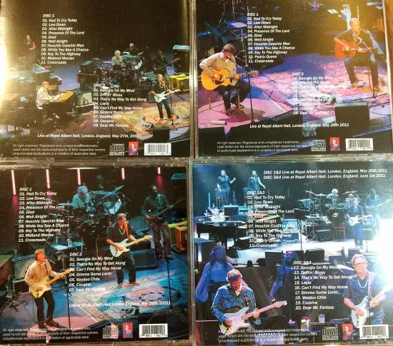 ERIC CLAPTON & STEVE WINWOOD / ROYAL ALBERT HALL 2011 Complete (10CDR)