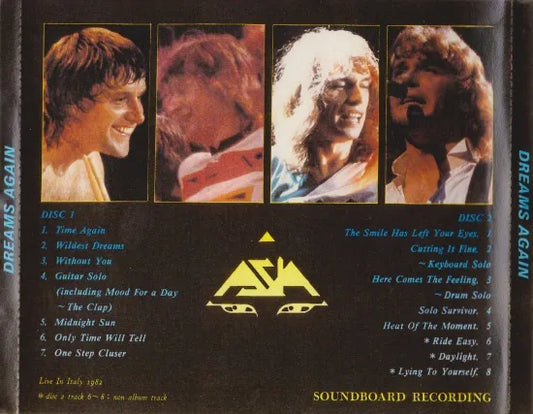 ASIA / SOGNI DI NUOVO (1CDR)