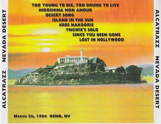 ALCATRAZZ / NEVADA DESERT (1CD)